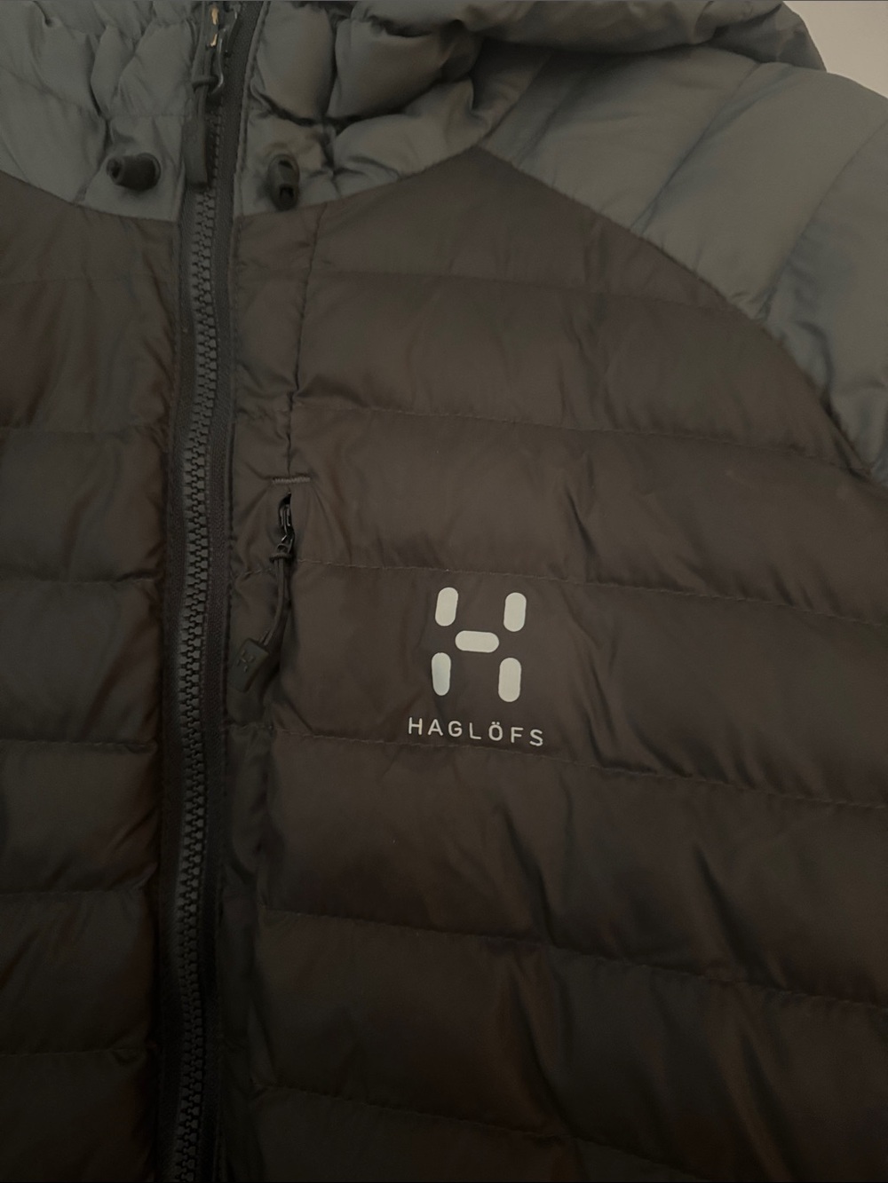 Haglofs Men's Hooded Puffer Jacket - Olive - Picture 2 of 7